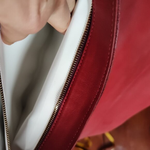 Fullum & Holt Made In Canada Leather Messenger Crossbody Priced to Sell Bag READ - Picture 12 of 16